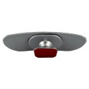 O-va Yapıştırmalı-3 Gümüş Yaldızlı İç Dikiz Aynası 160x48 mm