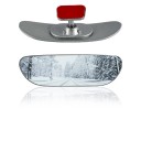 O-va Yapıştırmalı-3 Gümüş Yaldızlı İç Dikiz Aynası 160x48 mm