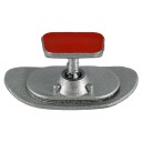 O-va Yapıştırmalı-1 Gümüş Yaldızlı İç Dikiz Aynası 96x42 mm