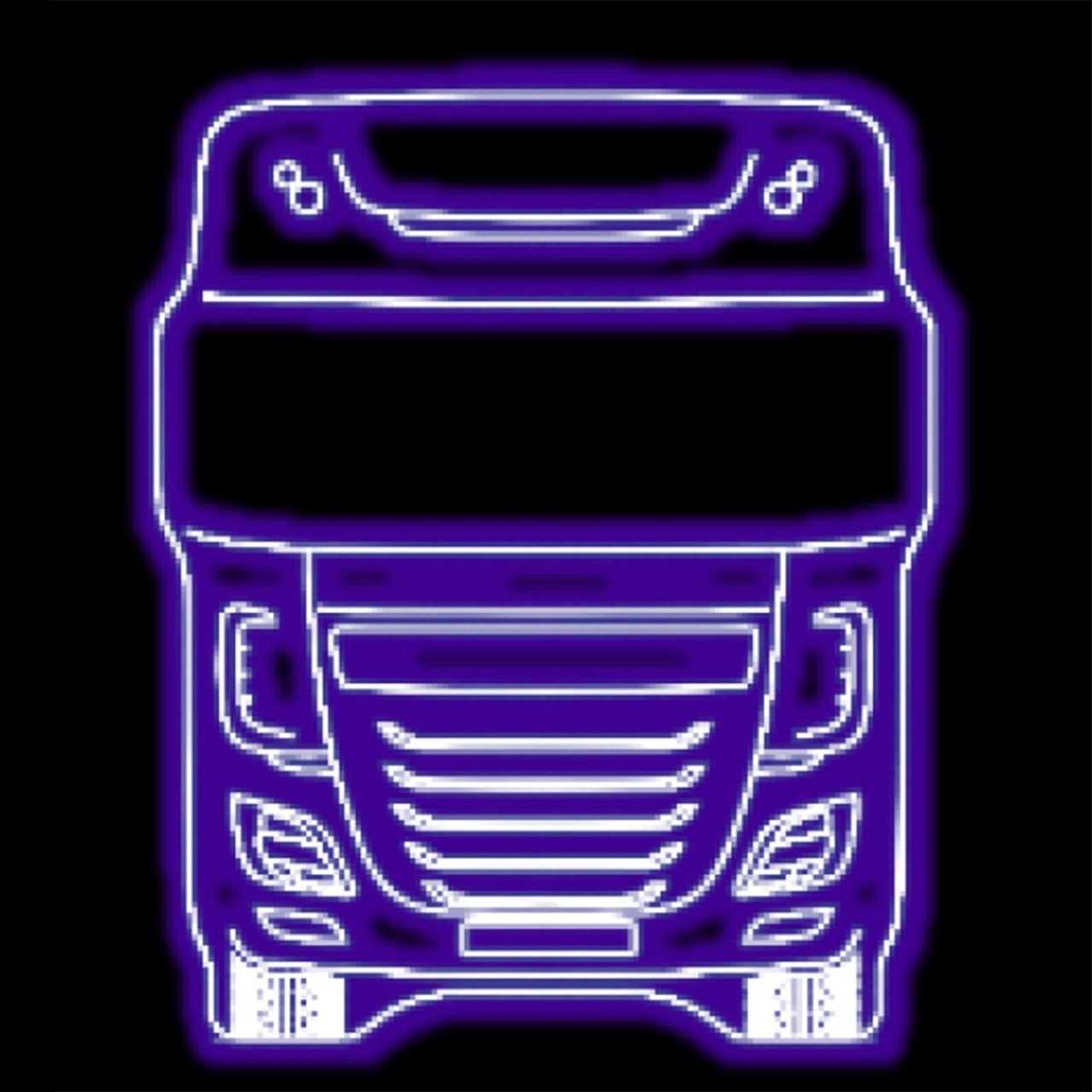 Renault Kabin Yakamoz Işıklı İç Dikiz Aynası 140x170 mm