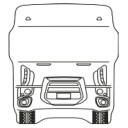 Ford Kabin Canlandırma Ayna Kiva 140x170 mm