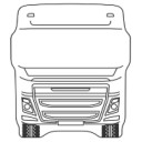 Volvo Kabin Canlandırma Ayna Kiva 140x170 mm