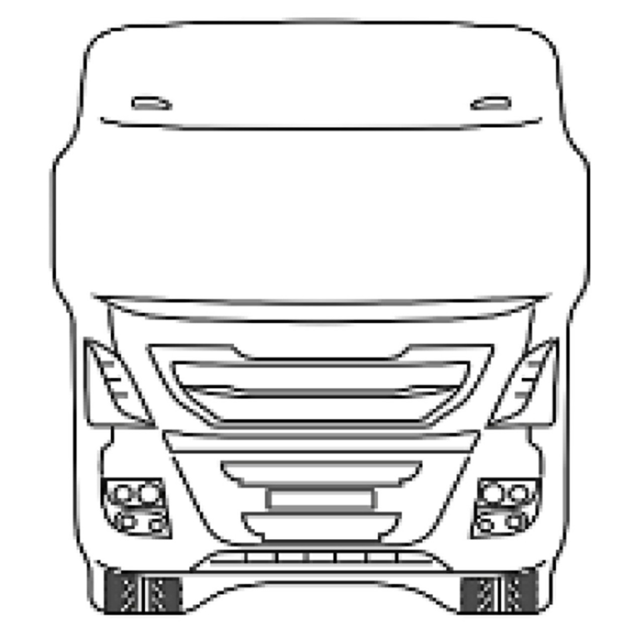 Iveco Kabin Canlandırma Ayna Kiva 140x170 mm