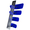 Universal Pırlanta Eğik Kollu 4'lü Dikiz Ayna Seti Mavi