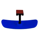 Universal Pırlanta Eğik Kollu-4 İç Dikiz Aynası 212x59 mm Mavi