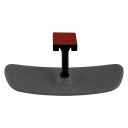 Universal Pırlanta Eğik Kollu-4 İç Dikiz Aynası 212x59 mm Gri