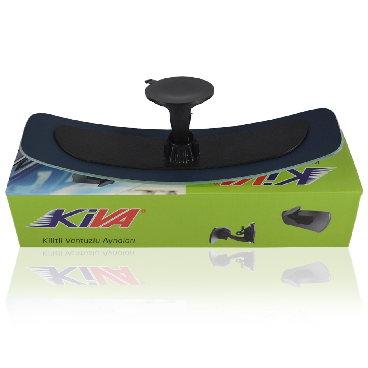 Kiva Cici-4 Kilitli Vantuzlu İç Dikiz Aynası 80x275 mm