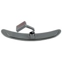 O-va Eğik Kollu-6 Gümüş Yaldızlı İç Dikiz Aynası 265x65 mm