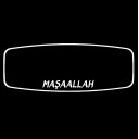 PALA KOLLU-1-D R450/ YAKAMOZ   / BEYAZ    (   MAŞAALLAH TÜRKÇE  )  Işıklı İç Dikiz Aynası 320X115 mm 
