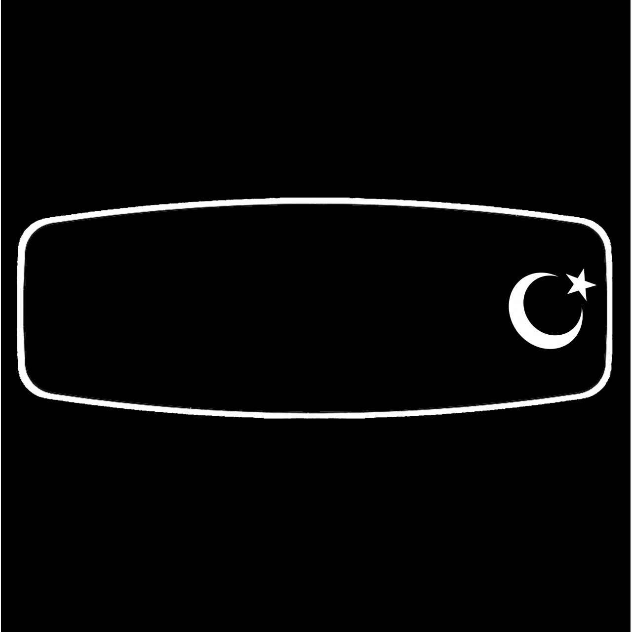 PALA KOLLU-1-E R450/ YAKAMOZ   / BEYAZ   (   AYYILDIZ  ) Işıklı İç Dikiz Aynası 320X115 mm 
