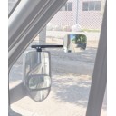 Karavan Aynası Camlı-1  Sağ Ayarlanabilir Plastik Ayaklı 140x70 mm