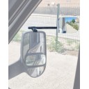 Karavan Aynası Camlı-1  Sol Ayarlanabilir Plastik Ayaklı 140x70 mm