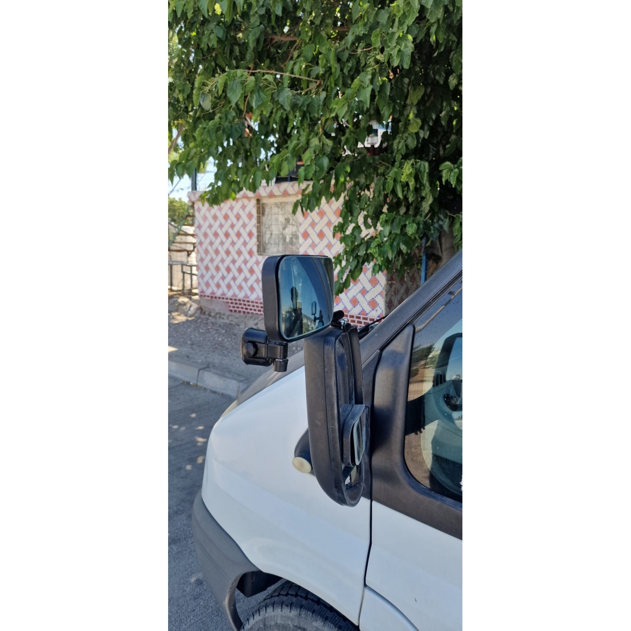 Karavan Aynası Sol Ayarlanabilir Plastik Ayaklı 140x70 mm