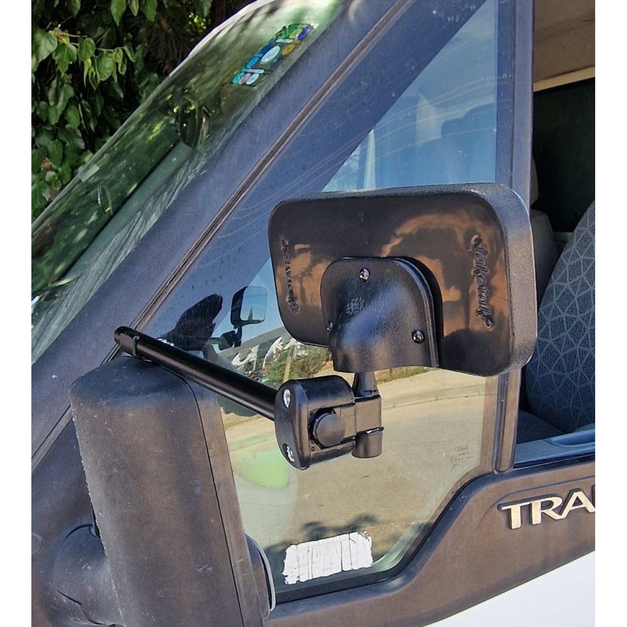 Karavan Aynası Sol Ayarlanabilir Plastik Ayaklı 140x70 mm