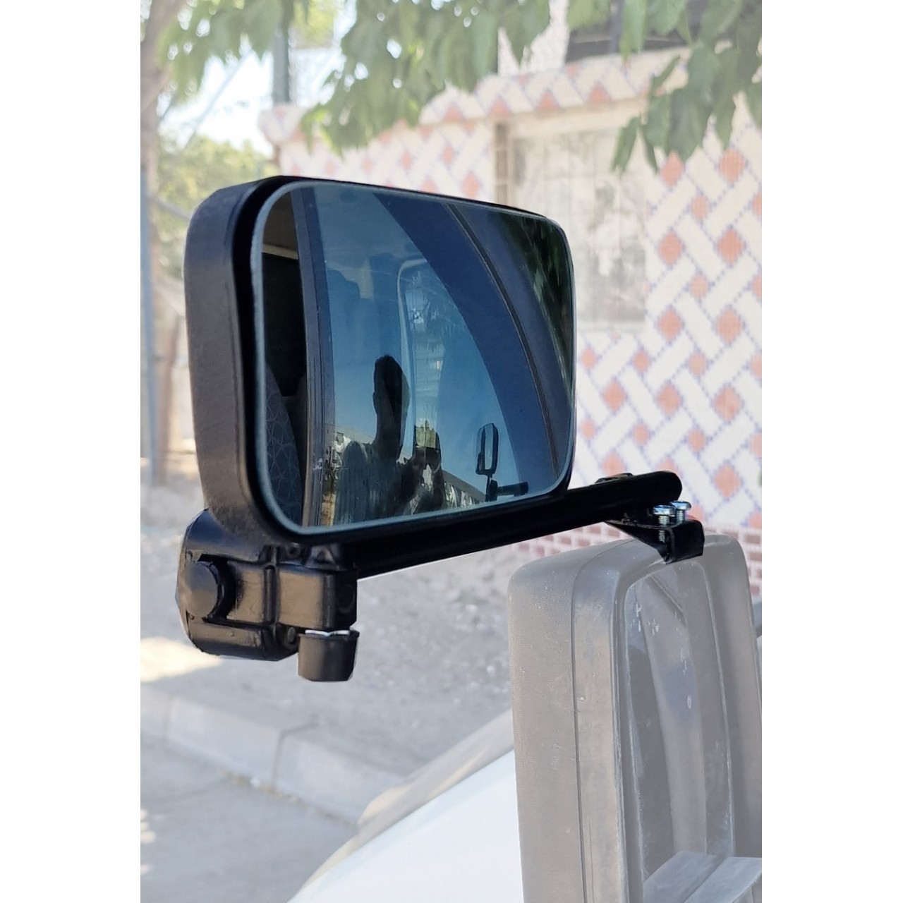 Karavan Aynası Sol Ayarlanabilir Plastik Ayaklı 140x70 mm