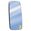 Axor Atego Rezistanssız Sinyalli Plastik Yataklı Sağ 3 mm Ayna Camı 380x170 mm