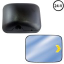 Universal Bmc Pro Daf YM Sinyalli Rezistanslı İlave Ayna 24V 219x170 mm 81.63730-6307