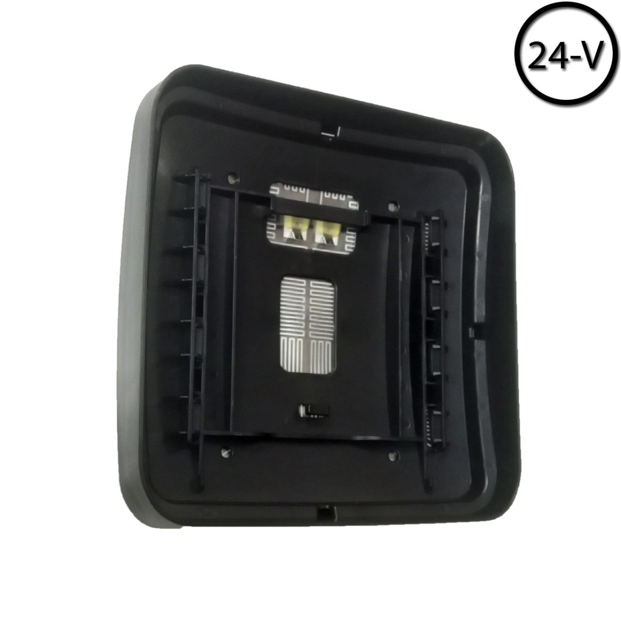 Universal YM Kare İlave Ayna Plastik Yataklı Ayna Camı 24V 225x215 mm