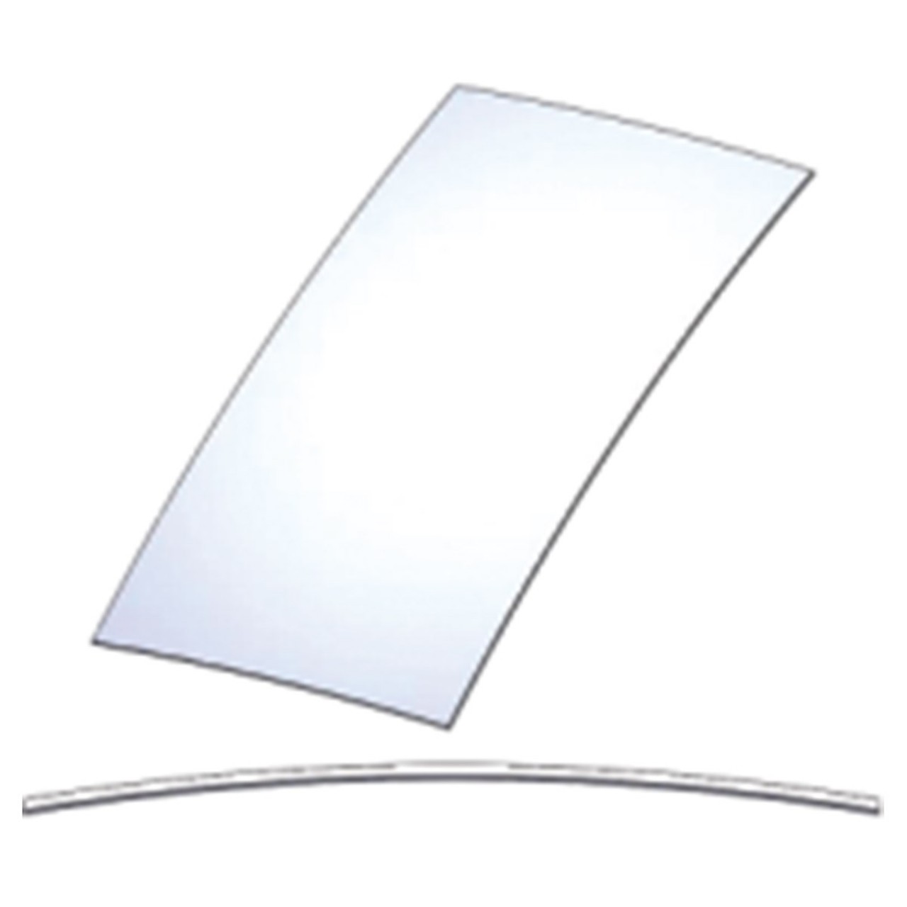 Plaka Ayna Camı 3 mm r1800 470x240 mm