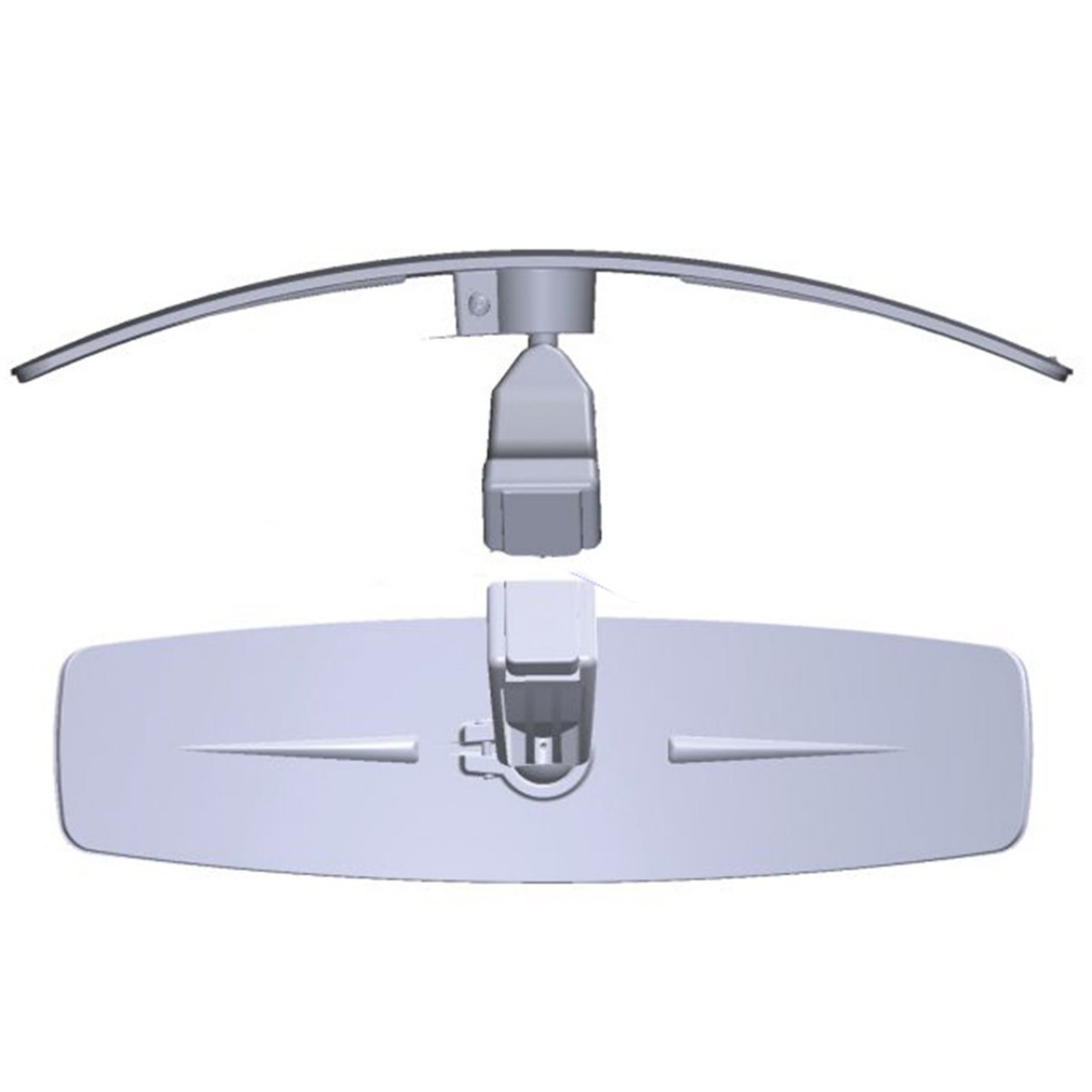 Ha-Va  Şahin Ayaklı Universal İç Dikiz Aynası r1800 290x85 mm