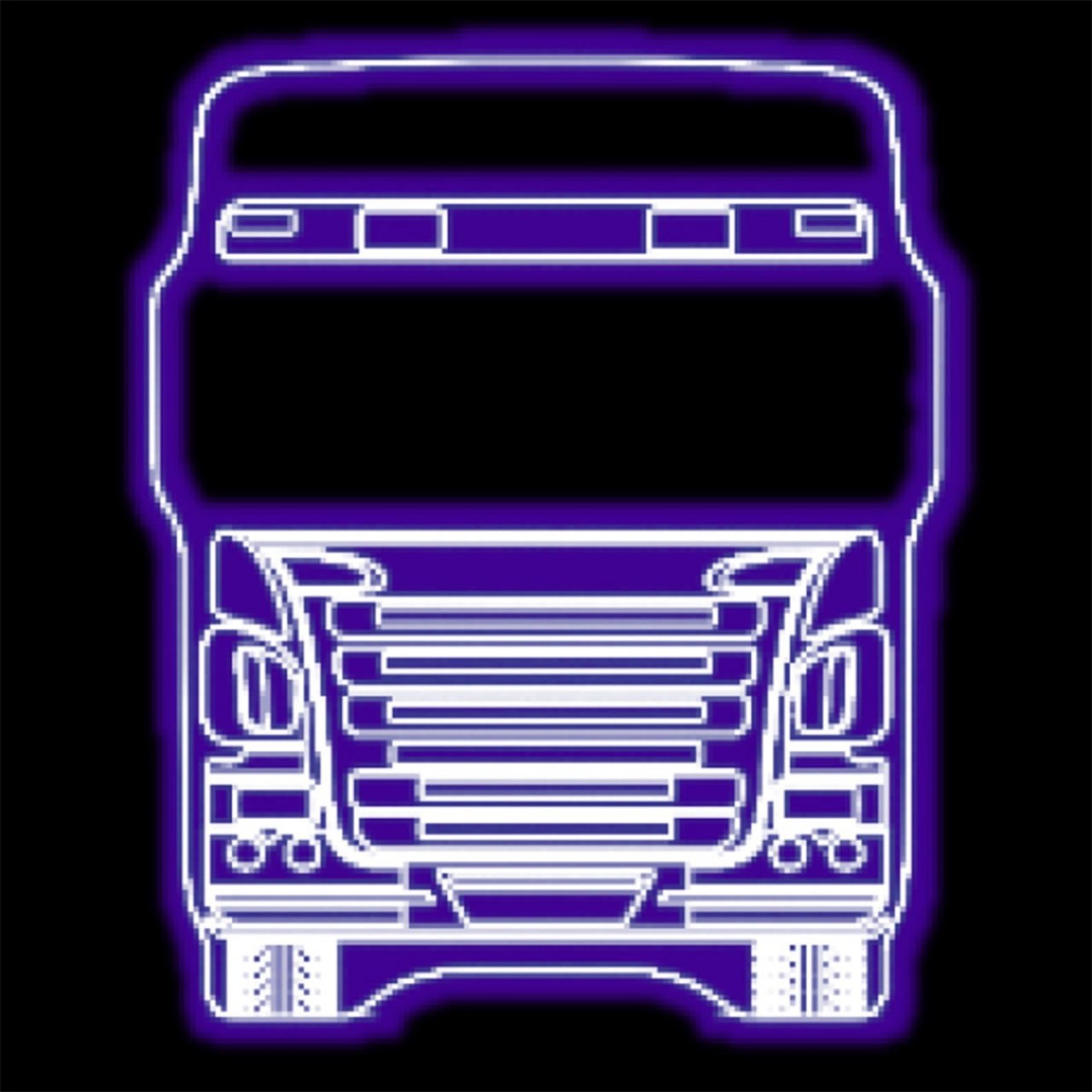 Scania Kabin Yakamoz Işıklı İç Dikiz Aynası 140x170 mm